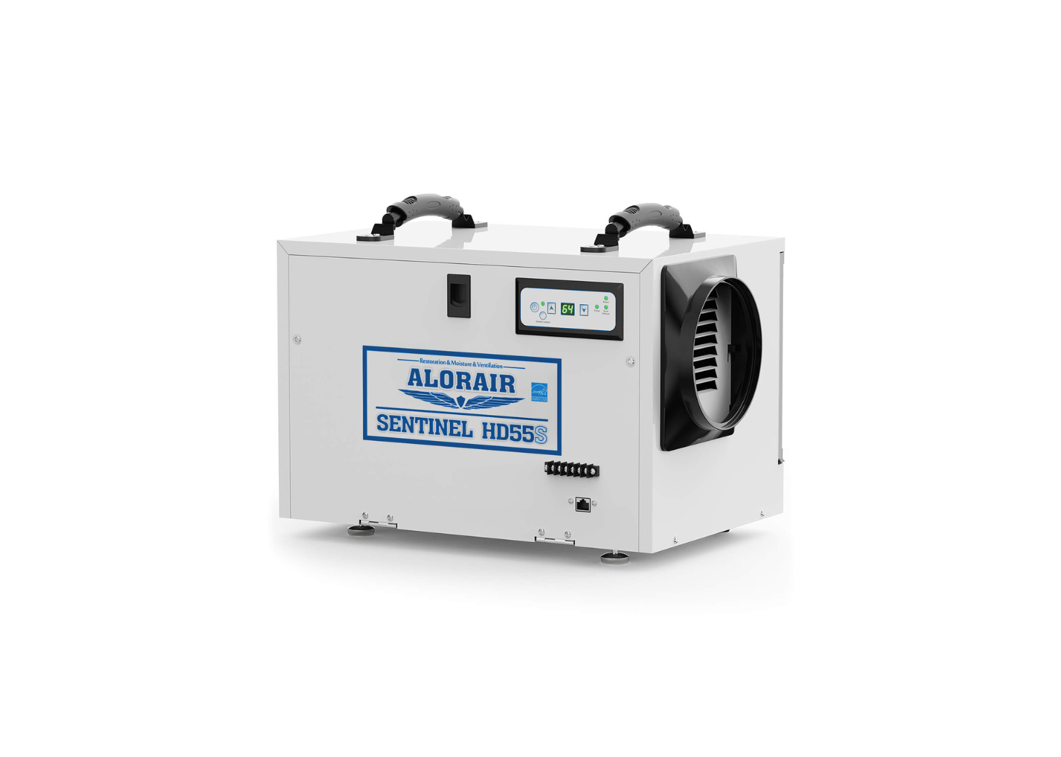 Alorair Sentinel HD55S White Basement & Crawl Space Dehumidifier