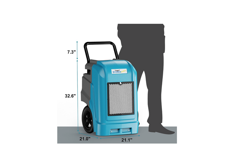 Alorair Storm Ultra Smart WiFi Dehumidifier 2600 Sq. Ft. With Pump.