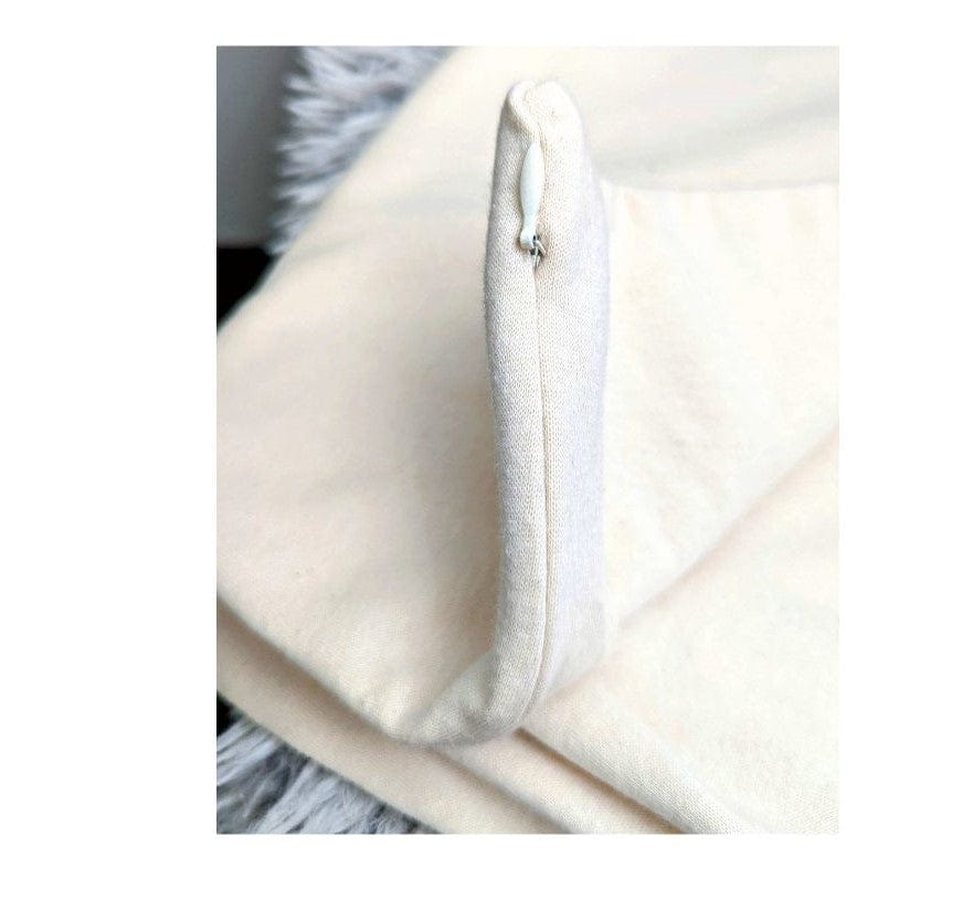 WLH Waterproof Organic Cotton Pillow Protector With Zipper