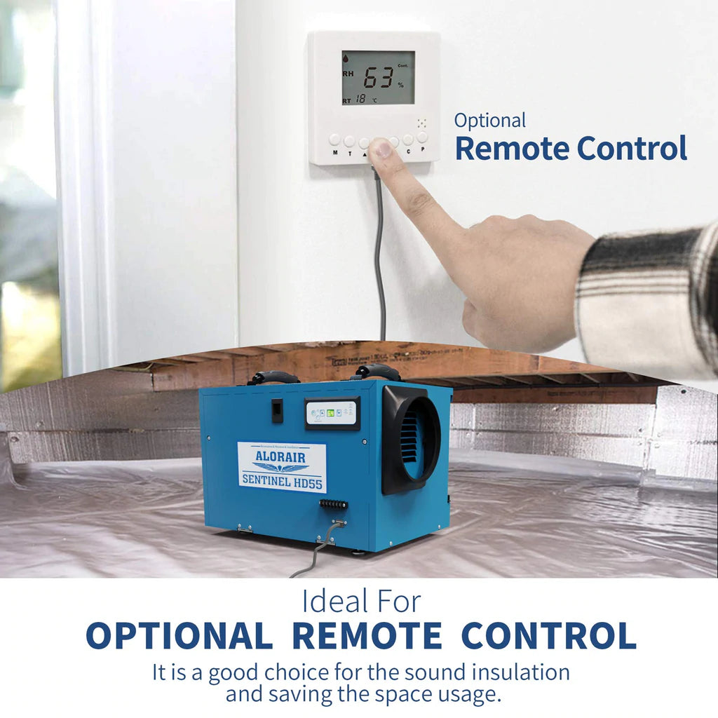 Alorair Sentinel HD55 Blue Basement & Crawl Space Dehumidifier