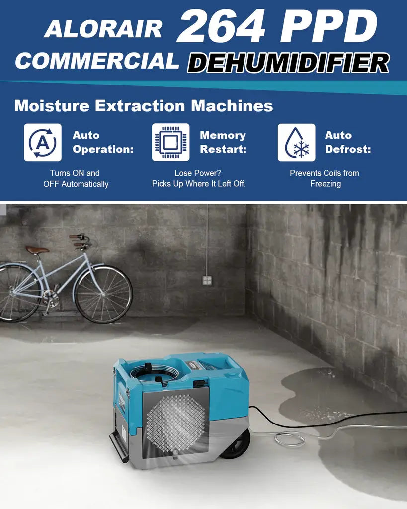 Alorair LGR 1250 Industrial/Commercial Dehumidifier With Pump