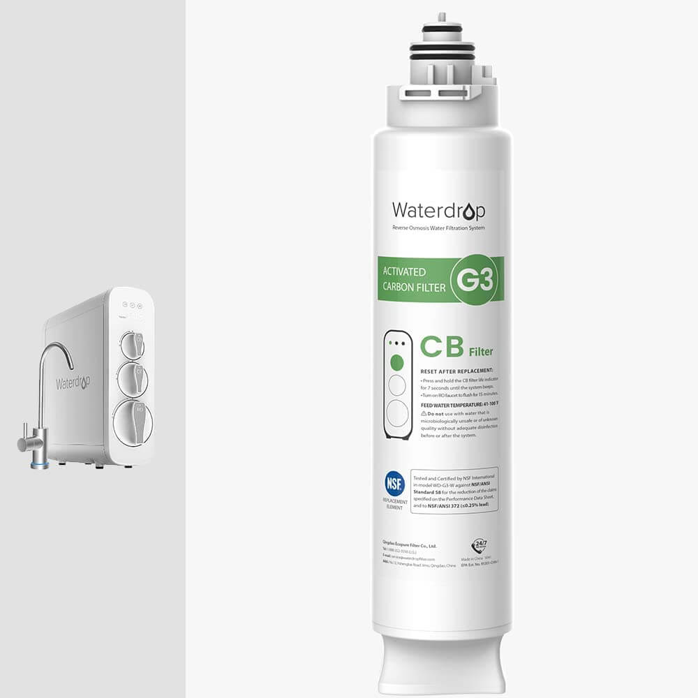 CB Filter For The Waterdrop 800 GPD Tankless RO System