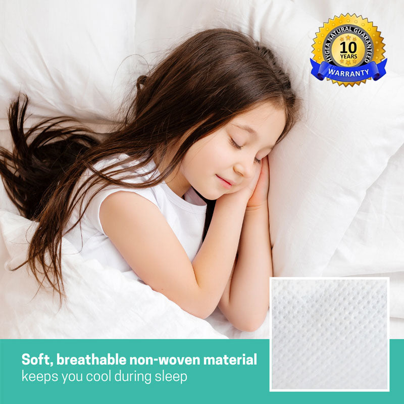 Hygea Natural Water Resistant Bed Bug Pillow Protector