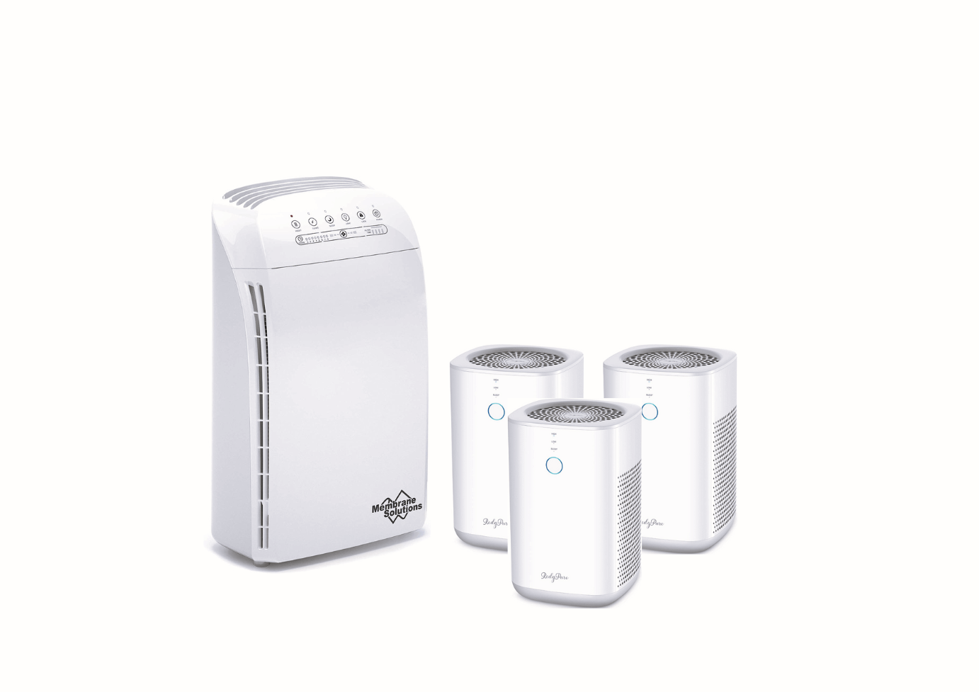 Membrane Solutions Air Purifier Multiple Room 4 Pack Bundle