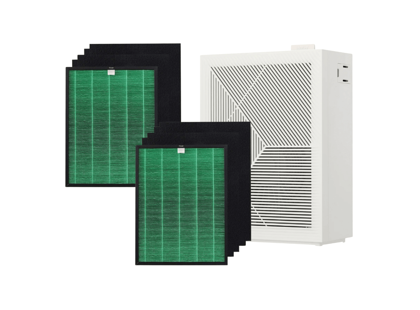Coway Airmega 150 (AP-1019C) & Airmega 160 Air Purifiers Compatible Replacement Filter, 2-Pack