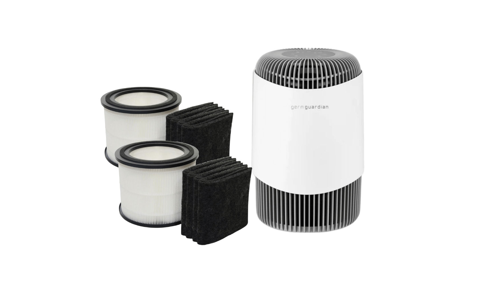 Germ Guardian FLT151 Compatible Replacement Filter 2 Pack Fits AC151 & AC3000 AP3151 AirSafe Series Air Purifiers
