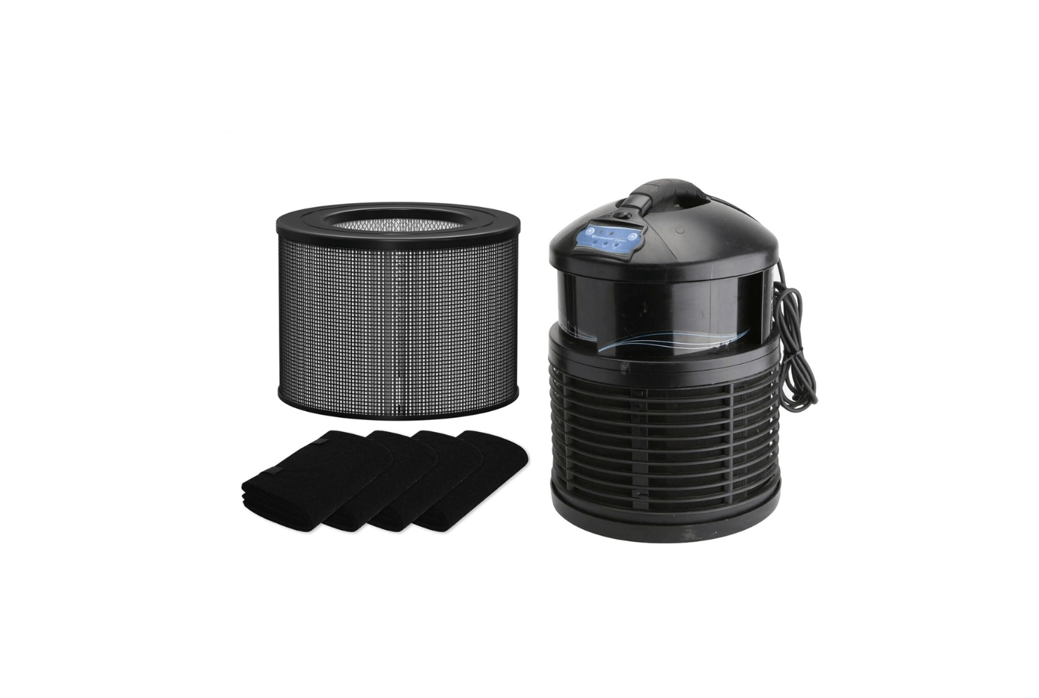 Filter Queen Defender Compatible Replacement True HEPA Filter & 4 Activated Carbon Pre Filters