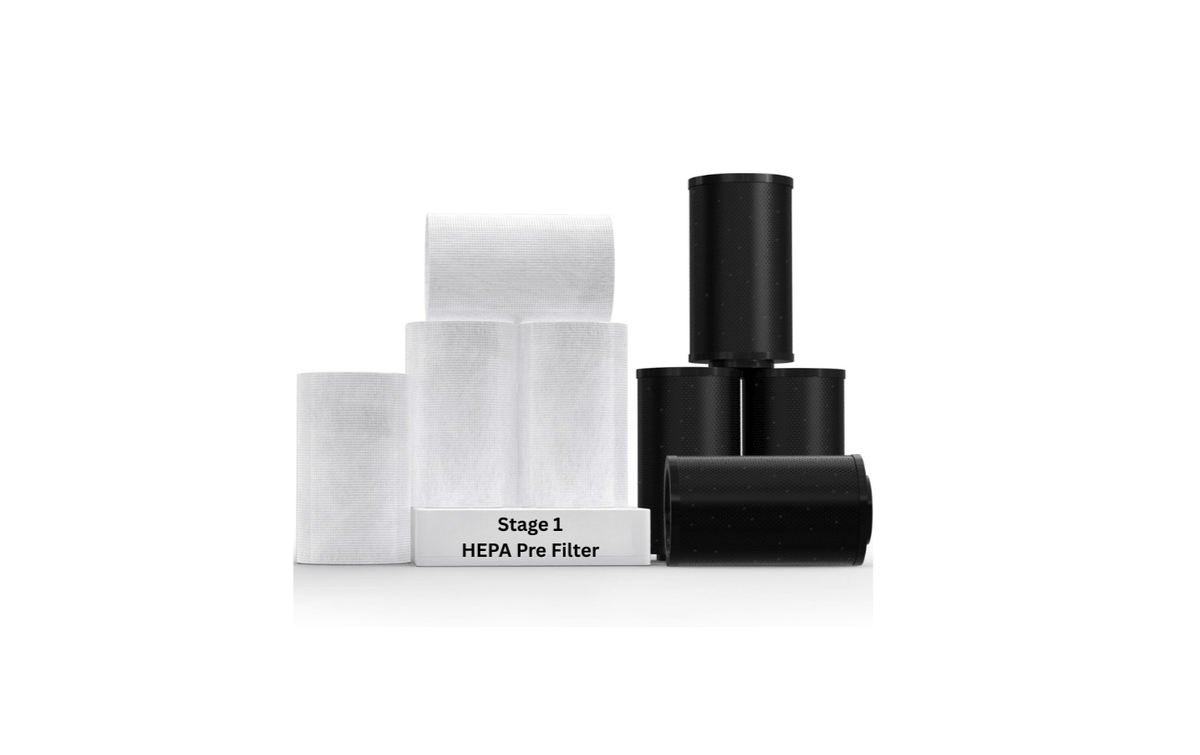 IQAir GC Series - Air Filter Replacement Bundle. True HEPA Replacement Filter. Activated Carbon Replacement Cartridges. Post-Filter Sleeves / Additional Layers.