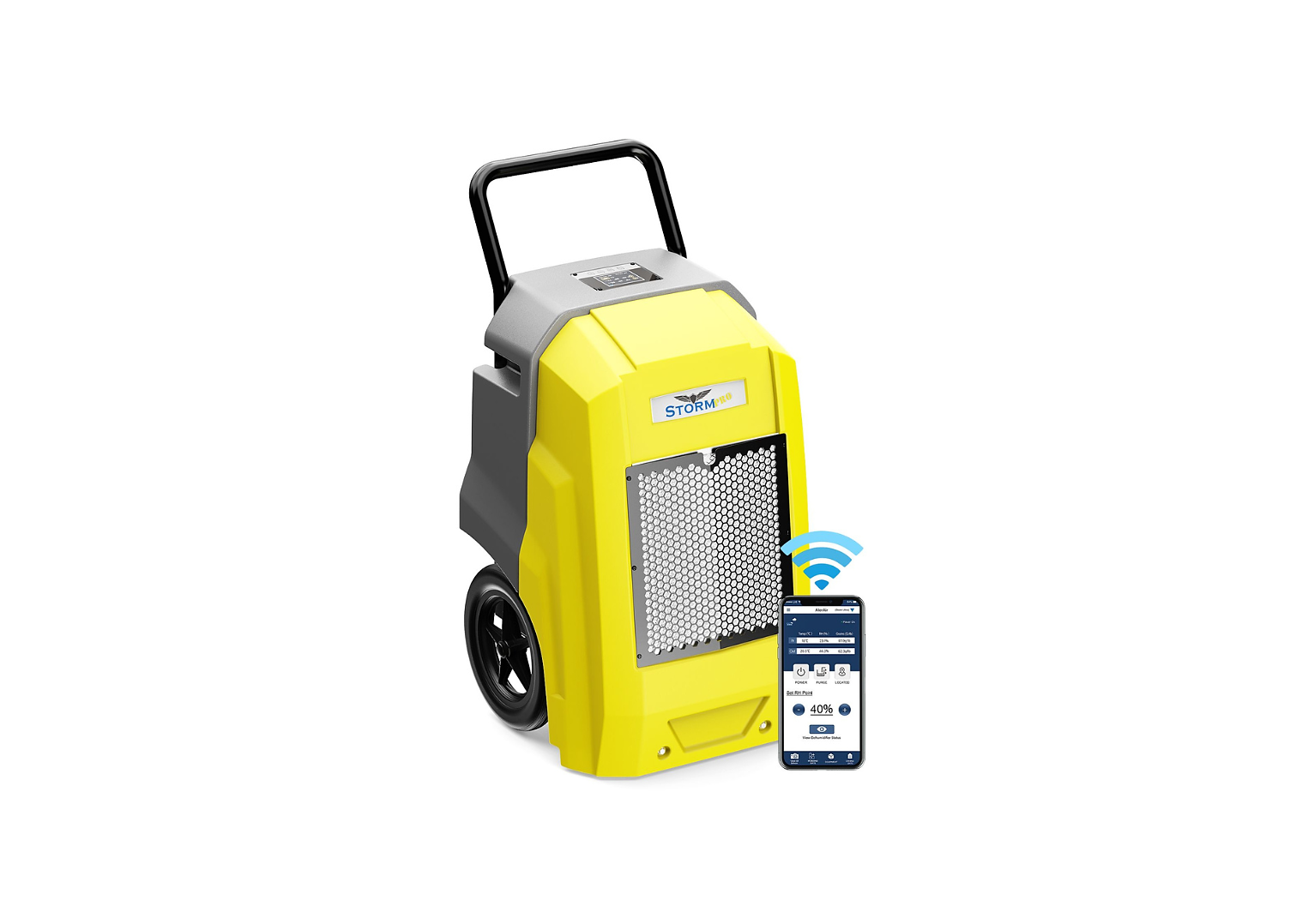 Alorair Storm Pro Smart WiFi Dehumidifier 2300 Sq. Ft. With Pump