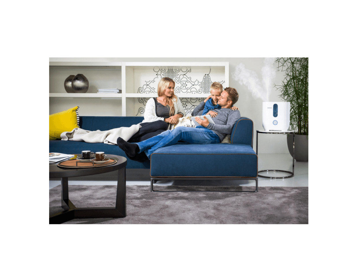 Boneco U310 Top Fill Ultrasonic Humidifier Warm Mist Up To 730 Sq. Ft.