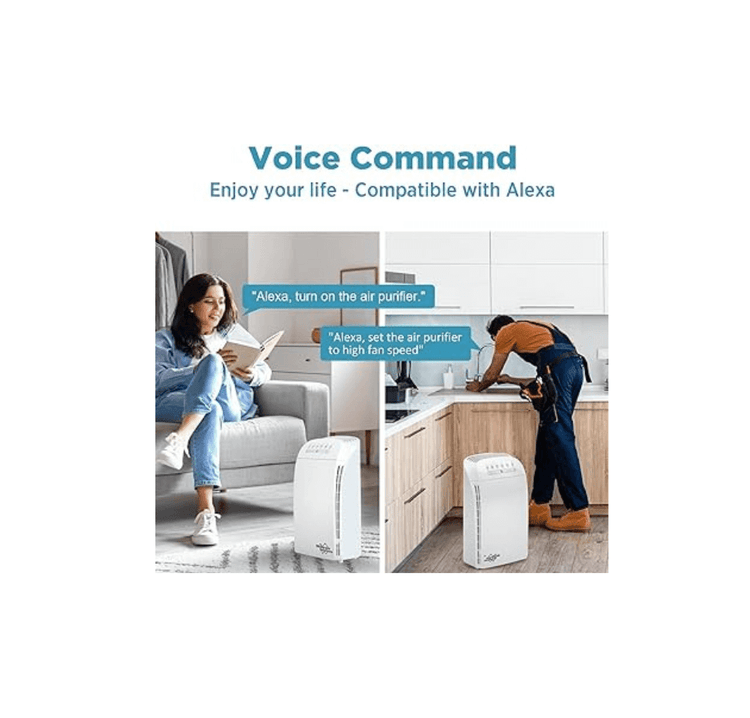 Membrane Solutions MSA3S Alexa WiFi Smart Air Purifier