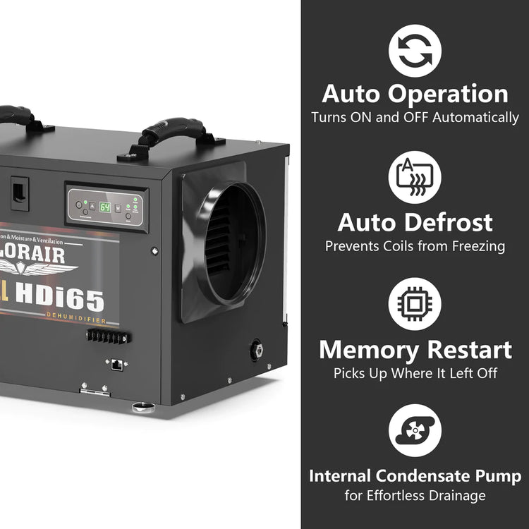 Alorair Sentinel HDi65 Basement Dehumidifier