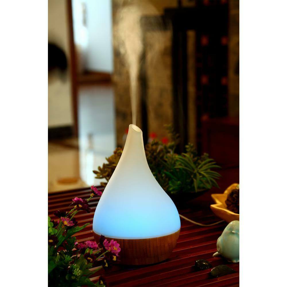 SPT Bamboo Droplet Ultrasonic Humidifier & Diffuser