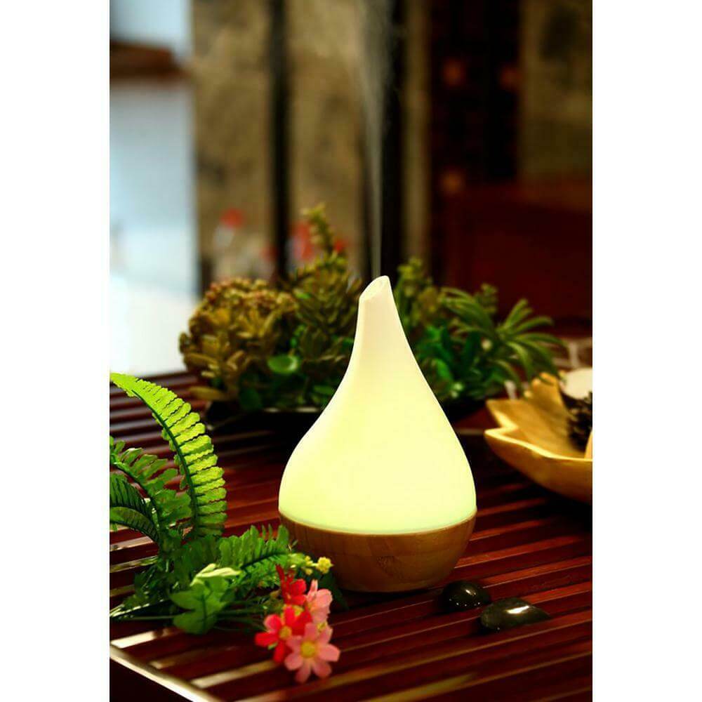 SPT Bamboo Droplet Ultrasonic Humidifier & Diffuser