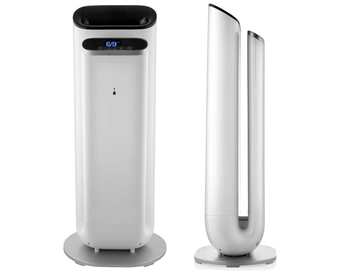 EcoQuest Large Top Fill Ultrasonic Humidifier With Remote Control