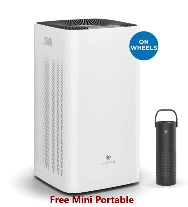 Medify MA-112 W Optional UV And Free Mini Portable Air Purifier