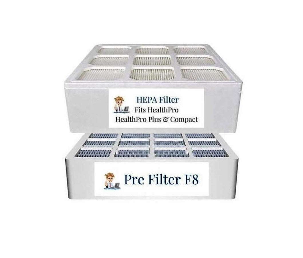 IQ Air HealthPro & Compact - 2 Pack Compatible Replacement Filter.