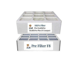 IQ Air HealthPro & Compact - 2 Pack Compatible Replacement Filter