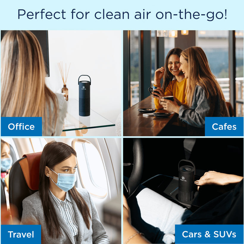 MA-10 Air Purifier Clean Up To 40 s.f. In 30 Minutes. Perfect for clean-air-on-the-go!