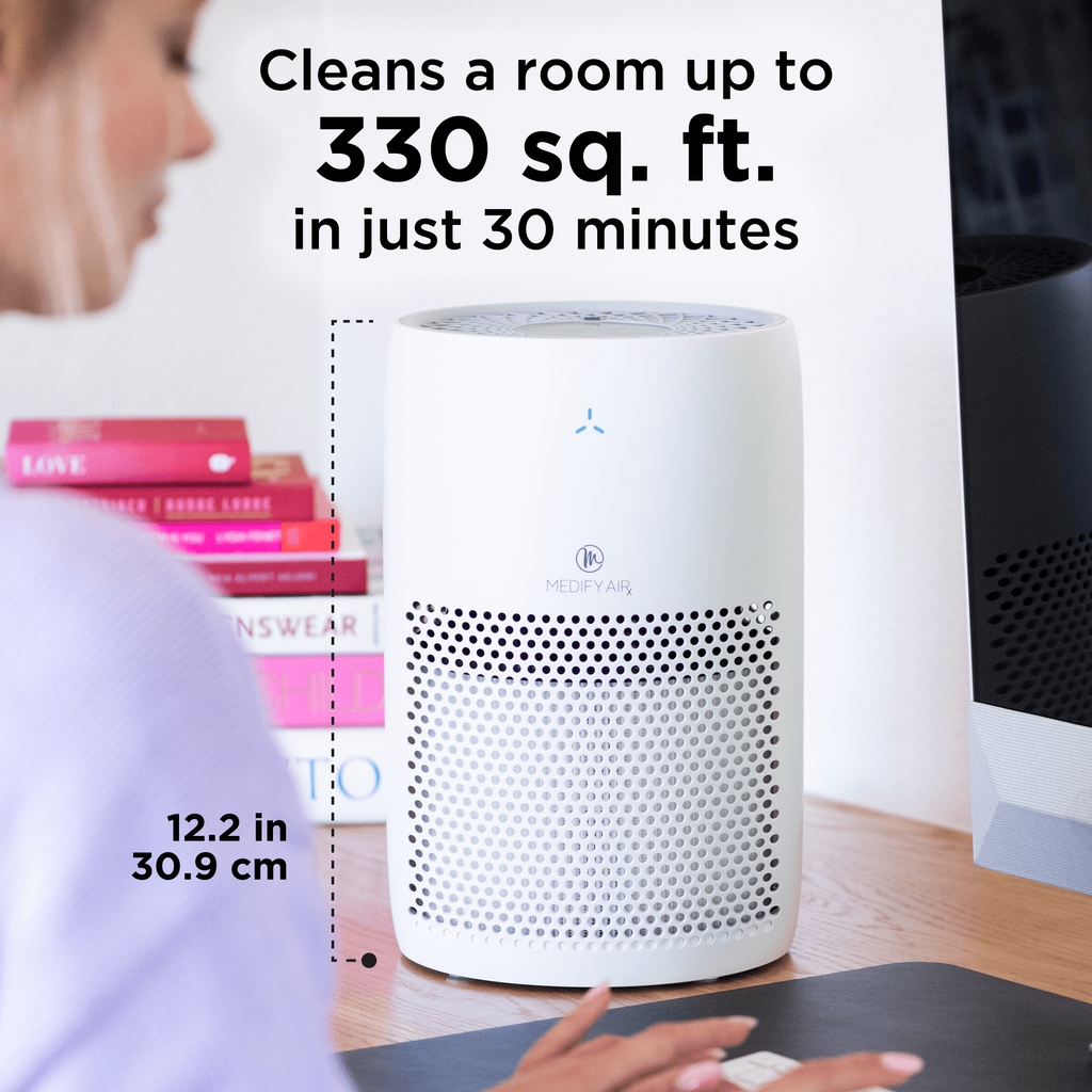 Medify MA-22 bedroom air purifier for dust