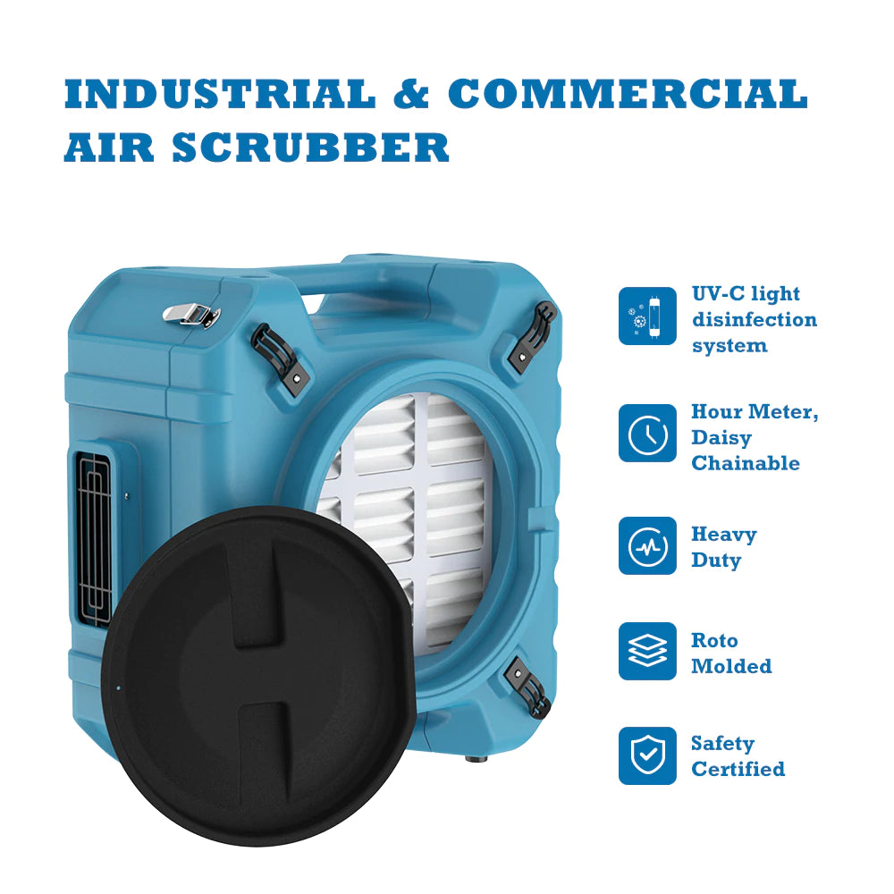 Alorair PureAiro HEPA Pro 870 Air Scrubber With UV-C Light