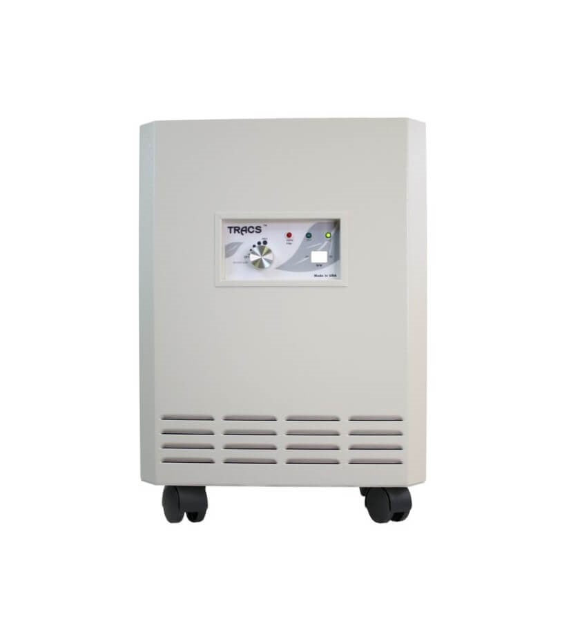 TRACS® UV-C TM-250 Air Purifier covers 1875 sq. ft. in multiple colors.