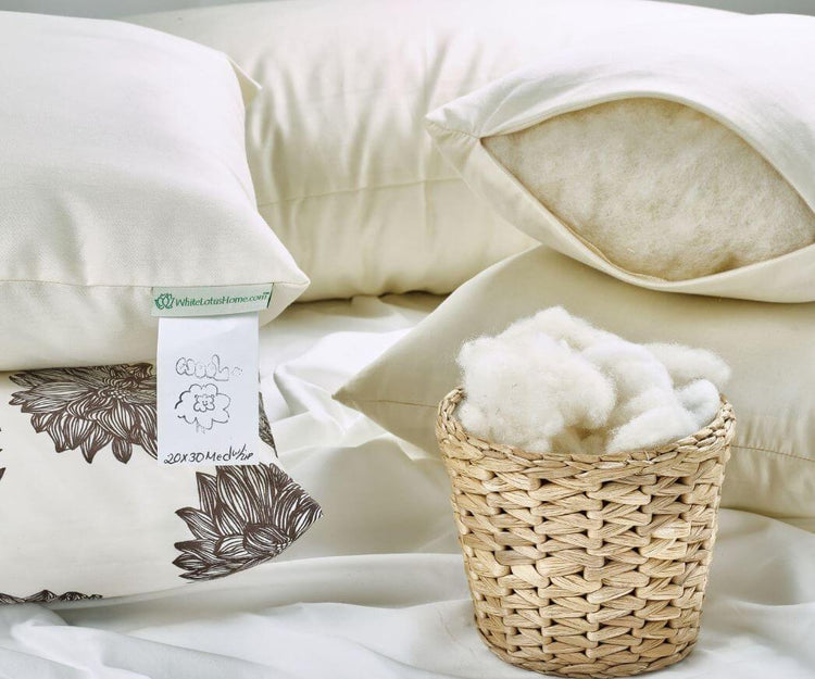WLH Organic Wool Sleep Pillows