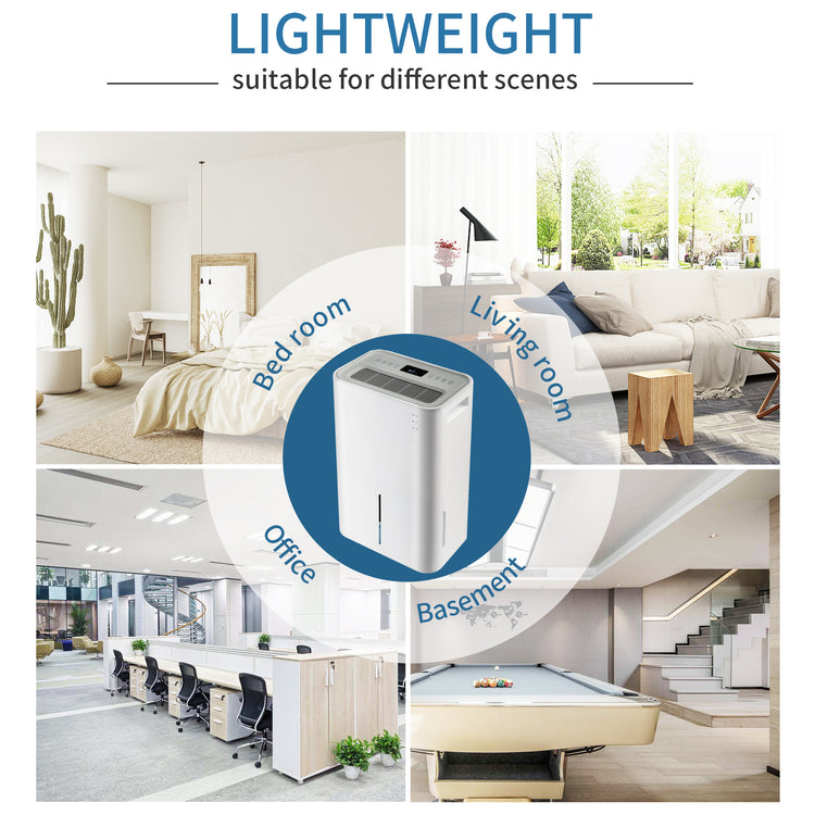 New Space 50 Pint Dehumidifier for Large to Extra Large Rooms and Basements
