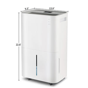 New Space 50 Pint Dehumidifier for Large to Extra Large Rooms and Basements